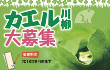 川柳投稿まるせん × 京都 和束かわづ祭り│Vol.94 プール！10/8（月）は「和束かわづ祭り」だよ！カエル川柳コンテスト［賞品 名古屋青柳総本家「カエルまんじゅう」］