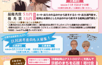 京都キタ短編文学賞［最優秀賞 賞金5万円］