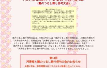 第14回 河津桜と雛のつるし飾り俳句大会