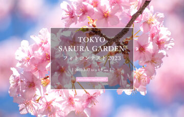 八芳園│TOKYO SAKURA GARDEN フォトコンテスト 2023［賞品 八芳園 Thrush Café フルコースペアチケットほか］